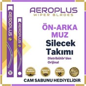 Resim Aeroplus Skoda Scala Ön Arka Muz Silecek Takımı 2019-2021 