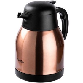 Resim Tantitoni Paslanmaz Çelik Çay Termosu 1.5lt Bronz Bronz 