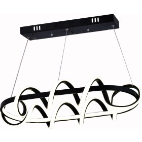 Resim Dart Yemek Masası Siyah Avize 