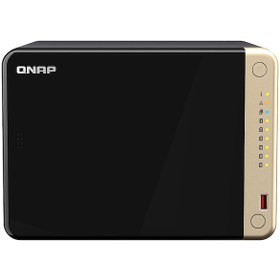 Resim QNAP TS-664-4G CELERON QC- 16GB RAM- 6-diskli Nas Server (Disksiz) 