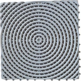 Resim TurAlp Plastik Karo Orjinal 40X40 Copolimer Zemin Kaplama Gri 