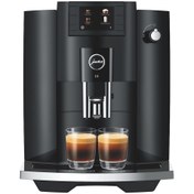 Resim Jura E6 Tam Otomatik Kahve Makinesi Piano Black (EC) 