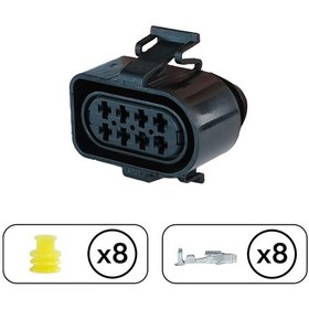 Resim Mandallı Soket 8 Pin Kablosuz 