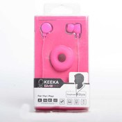 Resim HTstore Zore KEEKA K-10 3.5mm Kulaklık-Pembe 
