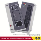 Resim Gaojunshop01 Nintendo New 3ds Classic Model Üst Alt Kapak Dıy Koruma Kılıf 