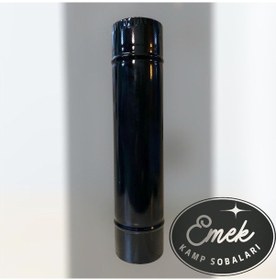 Resim Emek Kamp Sobaları Soba Borusu 33 CM Uzunluk Çap 8 CM 