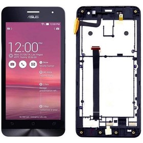 Resim Asus Uyumlu A501cg T00j Zenfone 5 Lcd Ekran Dokunmatik Siyah Çıtalı 
