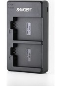 Resim Sanger Canon Lp E5 Batarya Uyumlu İkili Usb Şarj Cihazı 