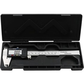 Resim Dijital Çelik Kumpas Kutulu Hassas Metal Kumpas 150Mm 