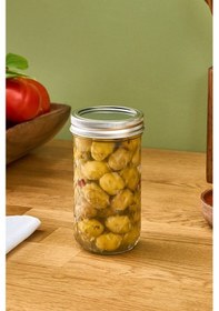 Resim Karaca x Refika Boyunsuz Kavanoz Baklava Desen 500 Ml 