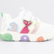 Resim Vicco Number Cırtlı Işıklı Hafif Günlük Spor Ayakkabı 346.25y.160 Beyaz 