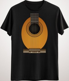 Resim GreenMint Unisex Siyah Classical Gitar Guitar 