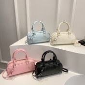 Resim Kadınlar İçin Vintage Günlük Çapraz Çanta - Büyük Kapasiteli Tote, Minimalist Omuz Çantası, Fermuarlı Yastık Kılıf Tasarım, Şık ve Basit Desen, Günlük Kullanım ve Seyahat için Mükemmel - 4 Renk Seçeneği: Pembe, Beyaz, Mavi, Siyah 