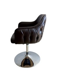 Resim Çalışma Sandalyesi Kapitone Desenli Tepsi Ayaklı 