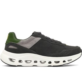 Resim Derimod Studio Erkek Bej Bağcıklı Kalın Tabanlı Sneaker 25WFD780210 