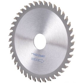 Resim Maiyame Karbür Malzeme 40 Dişli Tahta Kesici Disk, Masa Testere Ve Açımlı Gerdane Uyumlu, 115mm Çaplı Pürüzsüz Kesim Bladesi 