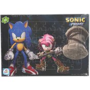 Resim SO7868 Sonic 48 Parça Frame Puzzle -Laço Kids 