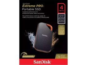 Resim Binbir Göz Bilgisayar Sandisk 4tb Extreme Pro V2 SDSSDE81-4T00-G25 2000MB-S Taşınabilir SSD 