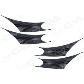 Resim Gva Ic Kaplama 4 Parça Set Karbon Sıyah Bmw F30 Lcı IS00-GVA 9103617 