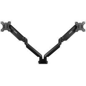 Resim Dark VM200 17-32" 2 Adet Monitör Takılabilen, Amortisörlü, Dikey&Yatay Kullanım, Kablo Kanallı, Yükseklik Ayarlı, VESA, Çok Yönlü Kullanıma Uygun, Masa Monte Monitör Kolu (DK-AC-VM200) 