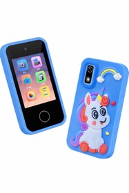 Resim Dynego Çocuklar İçin Akıllı Telefon Kameralı Eğitici Oyuncak Selfie, MP3 Çalar ve Müzikal Eğlence 