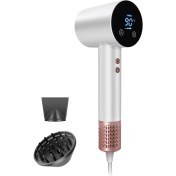 Resim Saç Için Süper Saç Kurutma Makinesi 220-240V 1500W Yüksek Güçlü Dönüş Kurutma Aracı Profesyonel Iyonik Saç Kurutucuları Ab Fişi (Yurt Dışından) 