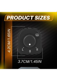 Resim Vw Cc Ayna Ayar Düğmesi 2012 2013 2014 2015 2016 Modeller İçin 