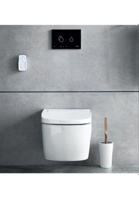 Resim VitrA V-Care Akıllı Kumanda Paneli 8 cm 748-1501 Siyah 