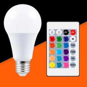 Resim Cata Uzaktan Kumandalı Rgb LED Ampul E27 Duylu 