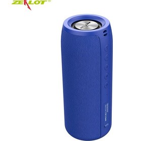 Resim Geeksen Taşınabilir Bluetooth Hoparlör Zealot S51: 10w Ses, Ipx5 Su Geçirmez, 8 Saat Çalışma, Tws Bağlantı, Mavi 