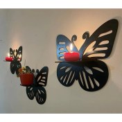 Resim Numa Concept Dekoratif Kelebek Duvar Rafı 3'lü Set 