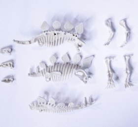 Resim Simba Dino İskelet Kazı Seti Stegosaurus 104342547 