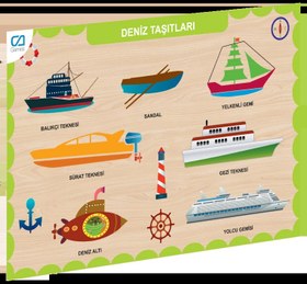 Resim CAAHS-3201 CAMES AHŞAP DENİZ TAŞITLARI BUL-TAK 