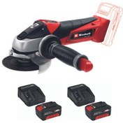 Resim Einhell TE-AG 18/115 li 2x4.0ah Çift Akülü Avuç Taşlama 