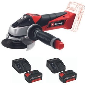 Resim Einhell TE-AG 18/115 li 2x4.0ah Çift Akülü Avuç Taşlama 