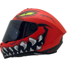 Resim AXXIS DRAKEN S FORZ A5 MAT DESENLİ MOTOSİKLET KASKI ÇİFT VİZÖRLÜ 