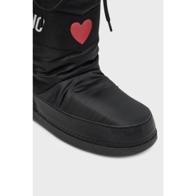 Resim Love Moschino Logolu Suya Dayanıklı Büzgülü Kar Botu Bayan Kar Botu JA24032G0NISA000 