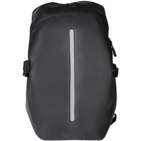 Resim Dancemonkey Motosiklet Kask Sırt Çantası, Su Geçirmez, Yansıtıcı, Siyah Siyah 