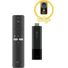 Resim Xiaomi 2023 Hediyeli 4K TV Stick - TV Stick - Android TV Box - Akıllı TV - Android TV - Smart Box 