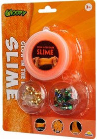 Resim Mey İthalat Karanlıkta Parlayan Turuncu Slime 