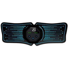 Resim Qingmipy Akıllı Şarjlı Vücut Geliştirme Aleti - Karın Kasları Geliştirici, Kol Bandı İle Ev Egzersizi Enstrümanı Ana Ünite + 1 Kol Bandı 