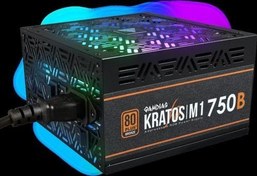 Resim Gamdıas Kratos M1-750b, 750w, 80+ Bronze, Aktif Pfc, Rgb, Gamıng, Atx, Power Supply (psu) 