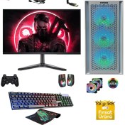 Resim Cachex RX46 Amd Ryzen 5 5500 32GB 1TB SSD RX 6600 XT 24" Oyuncu Masaüstü Bilgisayar 