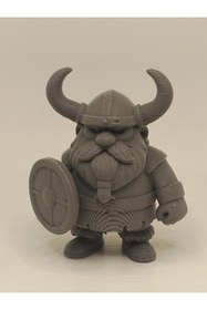 Resim shop Sevimli Viking Cüce Savaşçı Figürü (3D Baskı) 