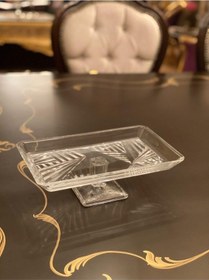 Resim Paşabahçe 950008 Madlen Crystallin Dikdörtgen Ayaklı Servis Tabağı Fma06015 