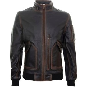 Resim NYC GİYİM TEKSTİL Eskitme Silme Hakiki Koyun Derisi Ceket Tarzı Mont 