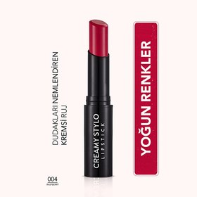 Resim Flormar Creamy Stylo Nemlendirici Etkili Ruj 004 Raspberry 