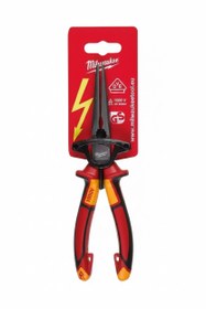 Resim Milwaukee Kargaburun 205 mm VDE 1000V İzoleli Sivri Uçlu Pense 