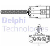 Resim DELPHI ES10995-12B1 Lambda - Oksijen Sensoru ( Renault : Clio I II 1.2 1.4 96 -/ Kango 1.2 97- ) 7700101345 ES1099512B1 (WK644529) 