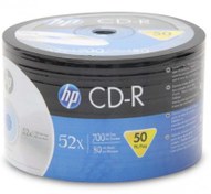 Resim HP CD-R 52X 50 Lİ SPINDLE 700MB 80DK.(CRE00070-3) 